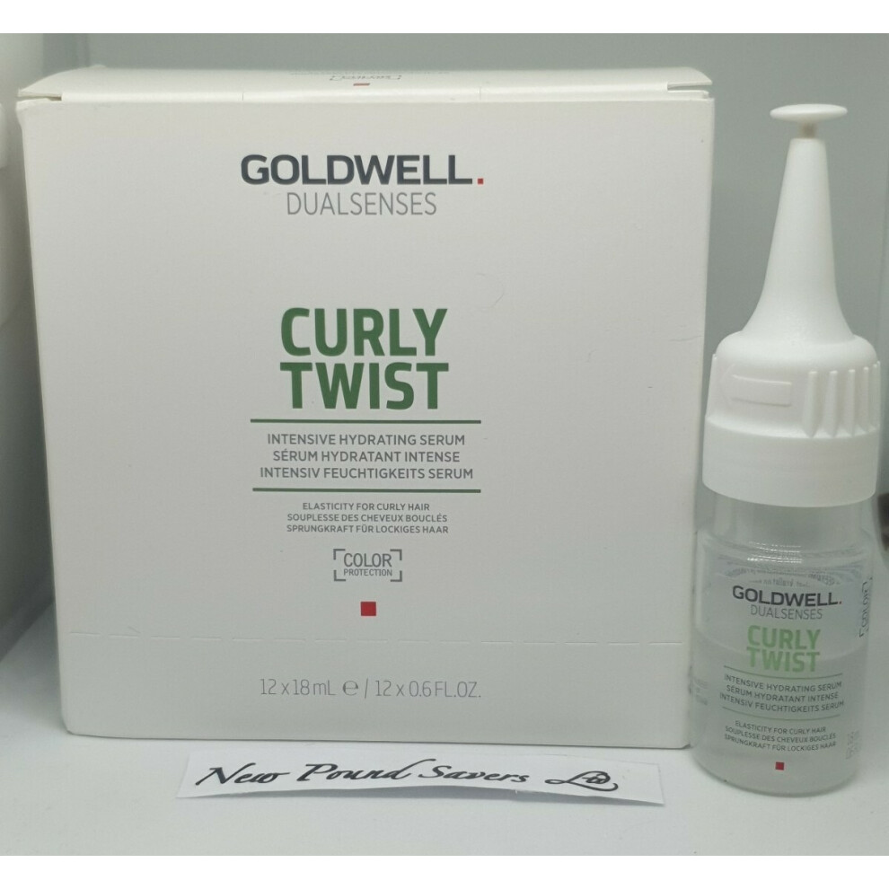 Goldwell Dualsenses Curly Twist Intense Hydrating Serum 12X 18Ml