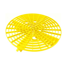 Car Wash Grit Guard Insert, ScratchPrevention Dirt Trap Filter for Vehicle Detailing, Fits 12 Inch Bucket, Yellow