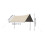 Waterproof Camping Tarp with Poles Extra Large 2