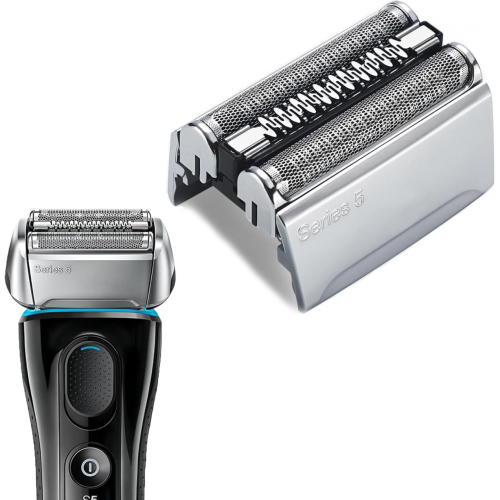 Cabeça de substituição 52S compatível com barbeador elétrico Braun Series 5