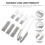 Blind Cleaner with 6 Replaceable Heads, Quick Dust Removal Window Blind Duster for Home and Car 4