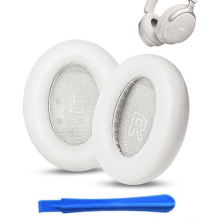 Compatível com Bose QuietCom Ultra. Almofadas de substituição com ferramenta de instalação inclusa - Branco.