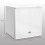35L Mini Freezer Countertop Tabletop Cold Storage with Security Lock and Keys White 2