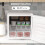 35L Mini Freezer Countertop Tabletop Cold Storage with Security Lock and Keys White 7