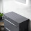 NES Home Nes Home 800mm Gloss Grey MDF Bathroom Worktop For Vanity Cabinet 3
