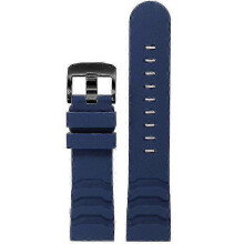 (Dark Blue Black Buckle) 24mm Silicone Watchband Strap For Luminox Watches Strap Accessories