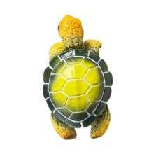 Sea Turtle Plant Hanger and Planter, Whimsical Decorative Ornament for Indoor Outdoor Display, Green