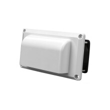 12V RV Exhaust Fan with Speed Airflow, Low Noise Operation, Energy Efficient Design, White