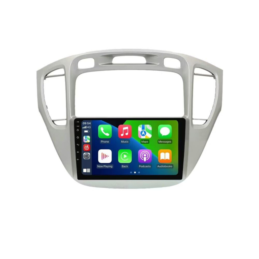 9 Inch Android Car Stereo For Toyota Highlander 2000Â2007, Wireless Carplay Gps Navigation Plug And Play 9351714711586