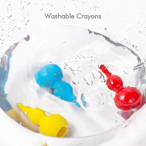 Young Children Master Wax Crayons And 12 Colored Pencils 2
