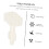 Universal Paper Towel Dispenser Key Replacement, Durable Plastic Lock Core for Easy Maintenance Access 1