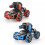 Remote Control Car RC Tank with Watch Control, LED Lights, Music, Drift and Shooting Function 2