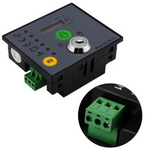702 Manual Start Generator Controller with LCD Display, LED Fault Indicators, Low Oil Protection