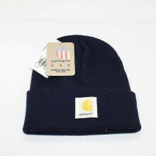 (Navy Blue) Unisex Acrylic Watch Hat Beanie Winter Knit Cap Authentic A18 Mens Lady