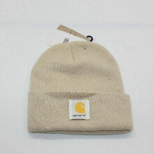 (Beige) Unisex Acrylic Watch Hat Beanie Winter Knit Cap Authentic A18 Mens Lady