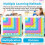 12x12 Multiplication Chart for Kids Interactive Learning Game Educational Math Toy for Classroom and Home 4