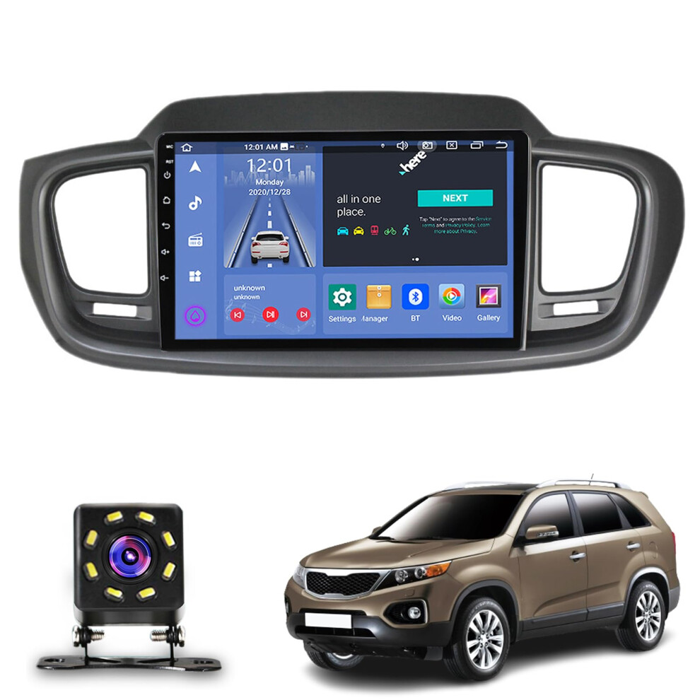 9 Inch Android Car Radio For Kia Sorento 20142018, Octa Core Stereo With Gps Navigation Carplay Bluetooth Hd Touchscreen 2+32G 9351714712149