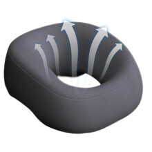 Face Down Pillow with Contoured Memory Foam Support, Breathable Washable Cover for Massage and Travel