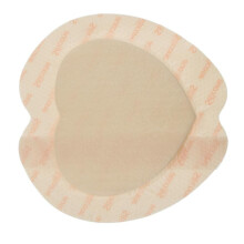 Silicone Foam Dressing with Adhesive Border 6.9x6.9in, Absorbency Wound Pad for Sensitive Skin