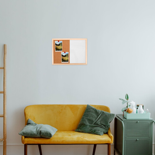 Tableau Liège Aimanté Cadre Bois Pour Maison 2