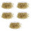 5Rolls Long Golden Artificial Pearl Strings for Vase and Party Decor 6