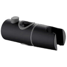 (25mm, black) Shower Head Holder, Hand Shower Suction Cup Holder, Wall Shower Head Attachment, Replaceable Universal Shower Slider