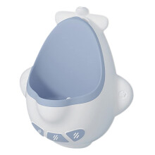 Potty Training Urinal for Boys, Cartoon Design, Easy Clean, Wall/Floor Mount Toddler Boys Potty