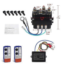 12V 500A HD Contactor Winch Control Solenoid Twin Wireless Remote Suit Recovery