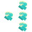 Pressure Gauge Indication Stickers Strong Adhesive 5