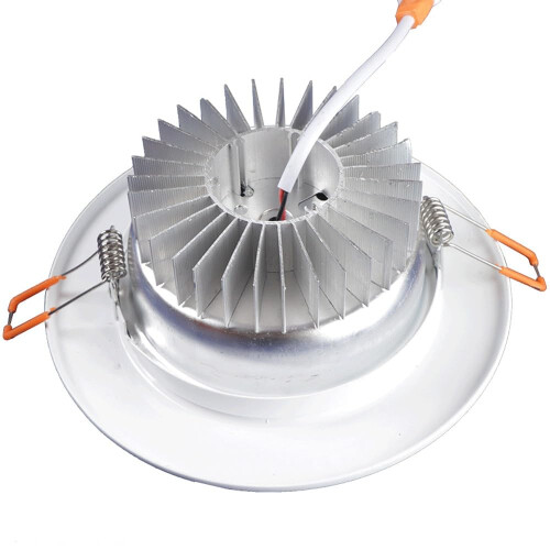 Color Selectable LED Downlight 7W 3000K 6000K Recessed Ceiling Light Panel for Home Energy Efficient 1