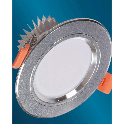 Color Selectable LED Downlight 7W 3000K 6000K Recessed Ceiling Light Panel for Home Energy Efficient 2