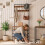 Coat Rack Stand with 5 Tier Shoe Bench 3