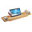 70cm Bathtub Tray Organizer, Extendable Bath Caddy Rack with Stable Bridge Design and Expanded Storage 3