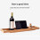 70cm Bathtub Tray Organizer, Extendable Bath Caddy Rack with Stable Bridge Design and Expanded Storage 4