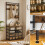 Coat Rack Stand with 5 Tier Shoe Bench 8