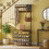 Coat Rack Stand with 5 Tier Shoe Bench 1