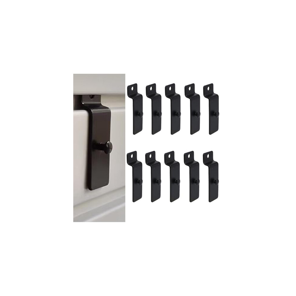 10 Pcs Stainless Steel Slatwall Hooks Set Â Rustresistant Heavy Duty Wall Mount Display Hooks For Frames And Artworks 9045646504674