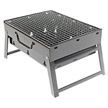 Portable Charcoal Grill Foldable BBQ Grill for Camping Outdoor Picnic Kebab Cooking Durable Design