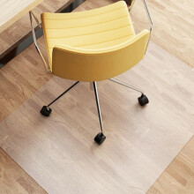 Clear Chair Mat Heavy Duty PVC Office Chair Mat for Hard Floors ScratchResistant Waterproof Design