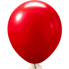 18 Inch Red Latex Balloons 12 Pack, Thickened, Helium or Air, 33ft Ribbon for Wedding and Birthday