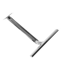 Stainless Steel Salon Chair Footrest Replacement, Universal Barber Chair Pedal with Ergonomic Comfort Support