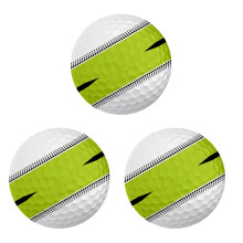 Linje golfballer360 graders presisjonsgolfballer som forbedrer nøyaktigheten