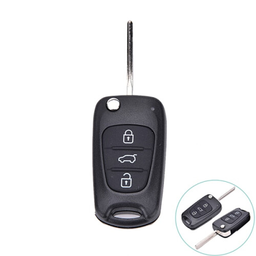 Nøglecover med 3 knapper til Hyundai I20I30