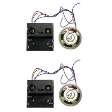 2X Dzwonek muzyczny z częściami do naprawy mechanizmu zegara ściennego z kwarcem