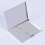 Ultra-thin Creative Stainless Steel Cigarette Carry Case Storage Box Compatible with Smokers 3