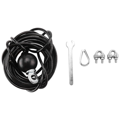 400 cm justerbar LAT-pulldown-kabel for hjemmegym