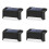 Ghojet LED Solar Lamps Warm White 4/8/12 pcs 1