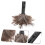 Microfiber Duster 2 Pack with Washable Reusable Head and Extendable Handle for Home Office and Car Cleaning 2