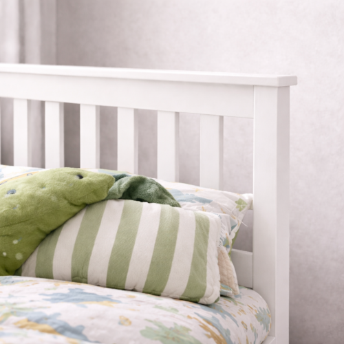 Bedmaster Rio White Wooden Kids Bed Single 1