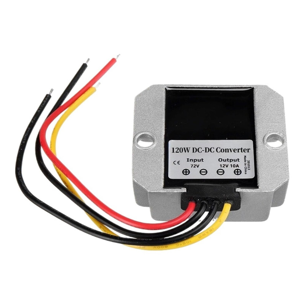Dc Dc Converter 72V To 12V Step Down Regulator 5A Buck Voltage Regulator Ip67 Waterproof Wide Voltage Compatibility 9045646506012